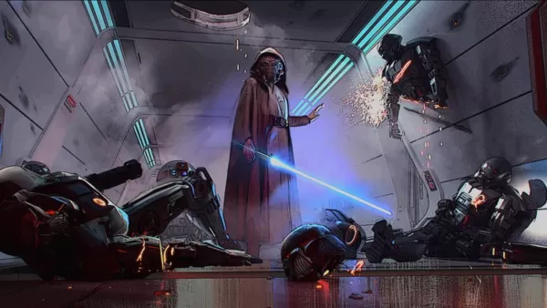 罗萨里奥·道森（Rosario Dawson）对马克·哈米尔（Mark Hamill）作为卢克·天行者（Luke Skywalker