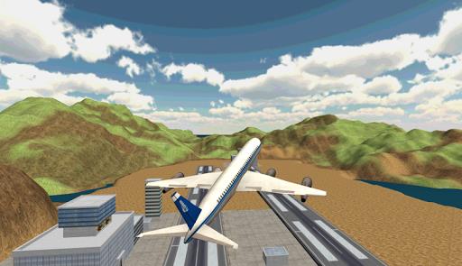 Plane Pro Flight Simulator 3D Tangkapan skrin 1