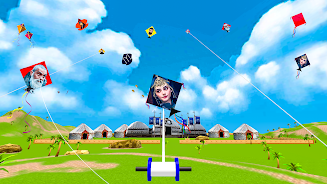 Osman Gazi kite flying 3d game Capture d'écran 4