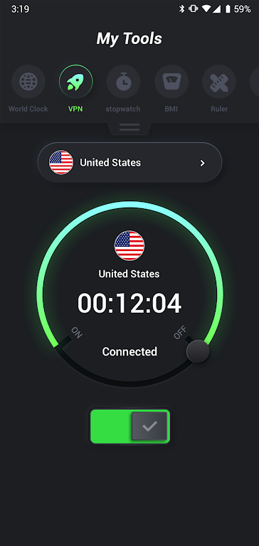 My Tool - Compass, Timer & VPN スクリーンショット 2