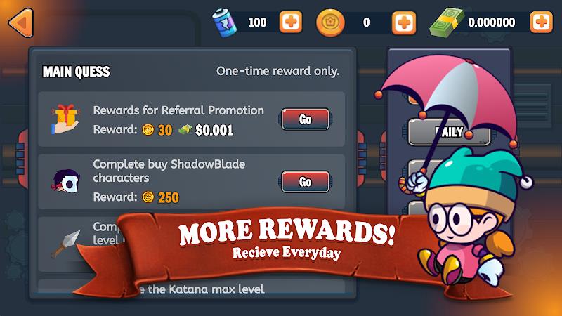 Ninja Boss Hunter - Earn Money Ekran Görüntüsü 4