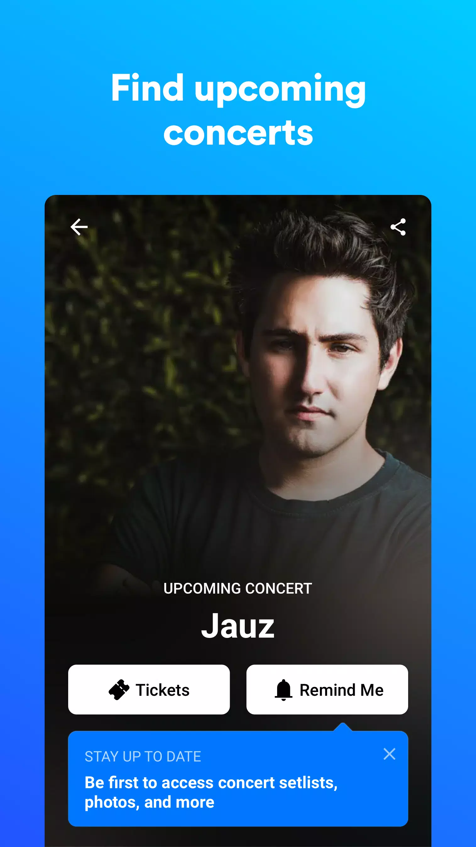 Shazam: músicas e shows Captura de tela 4