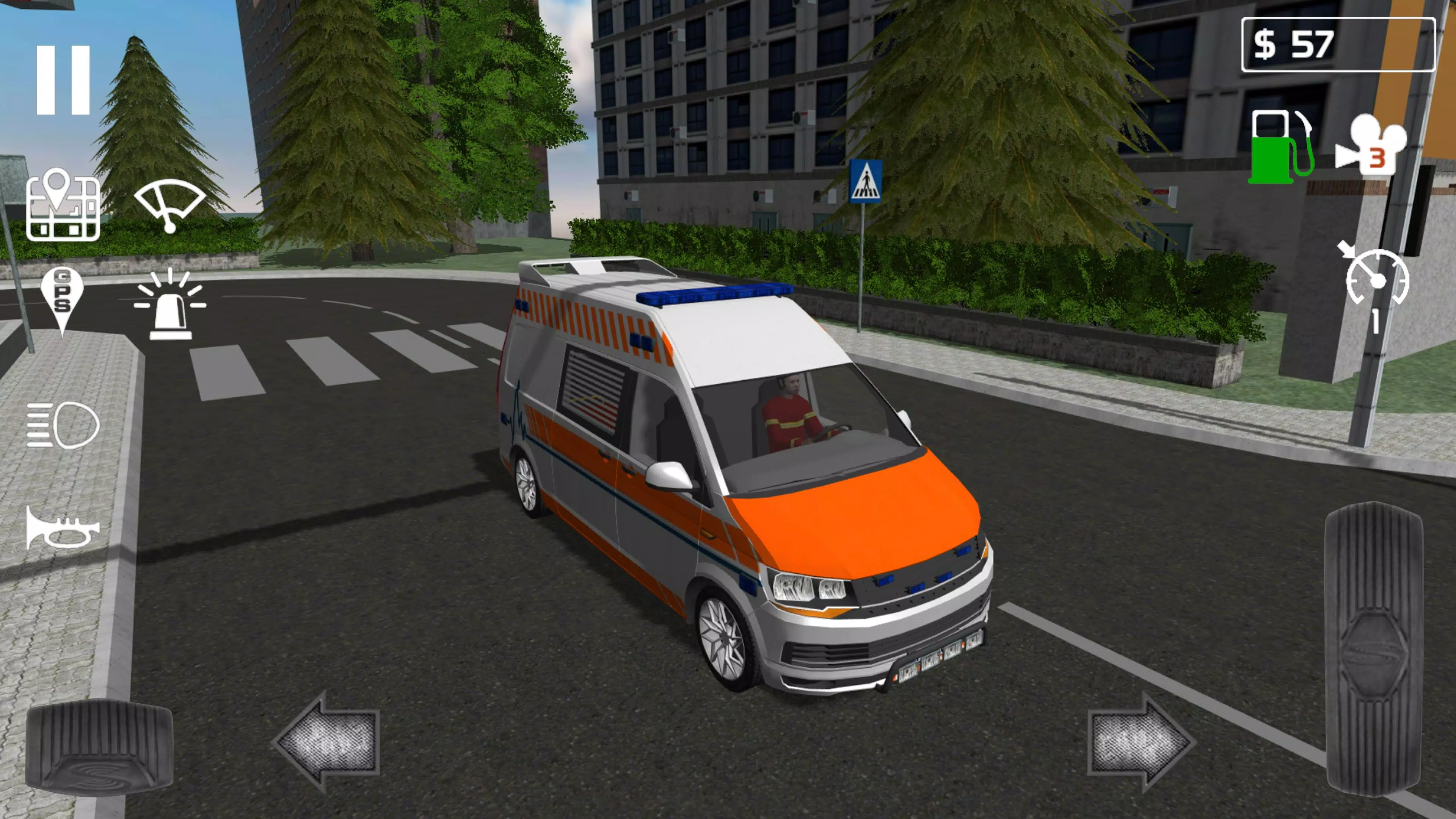 Emergency Ambulance Simulator 스크린샷 1
