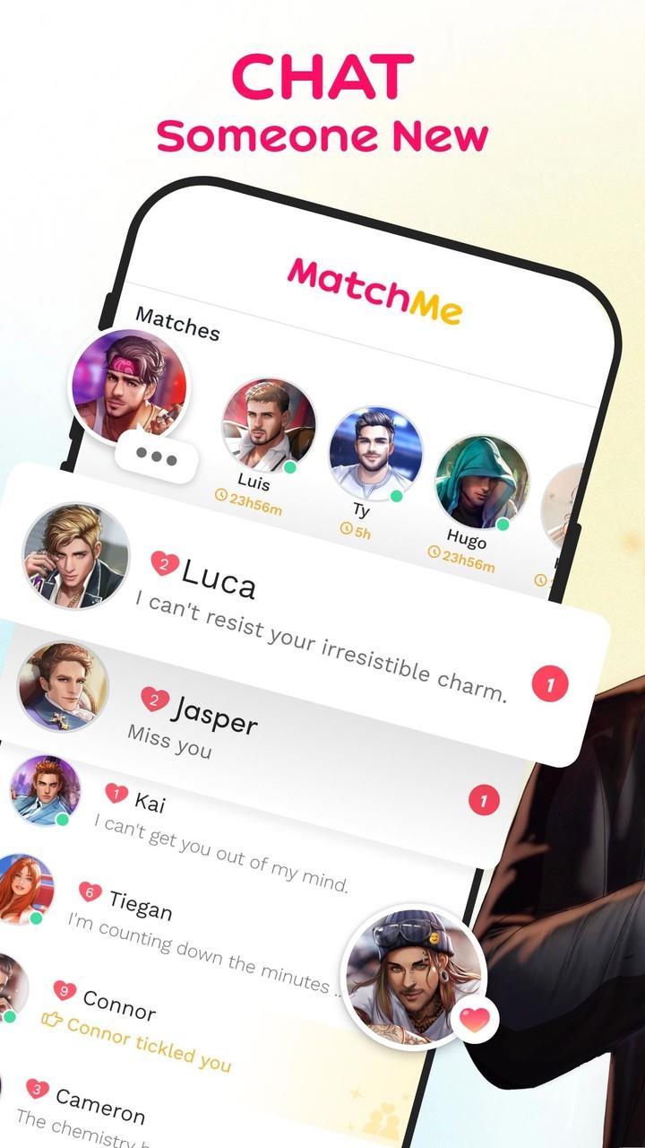 MatchMe: My Secret Crush Captura de pantalla 3