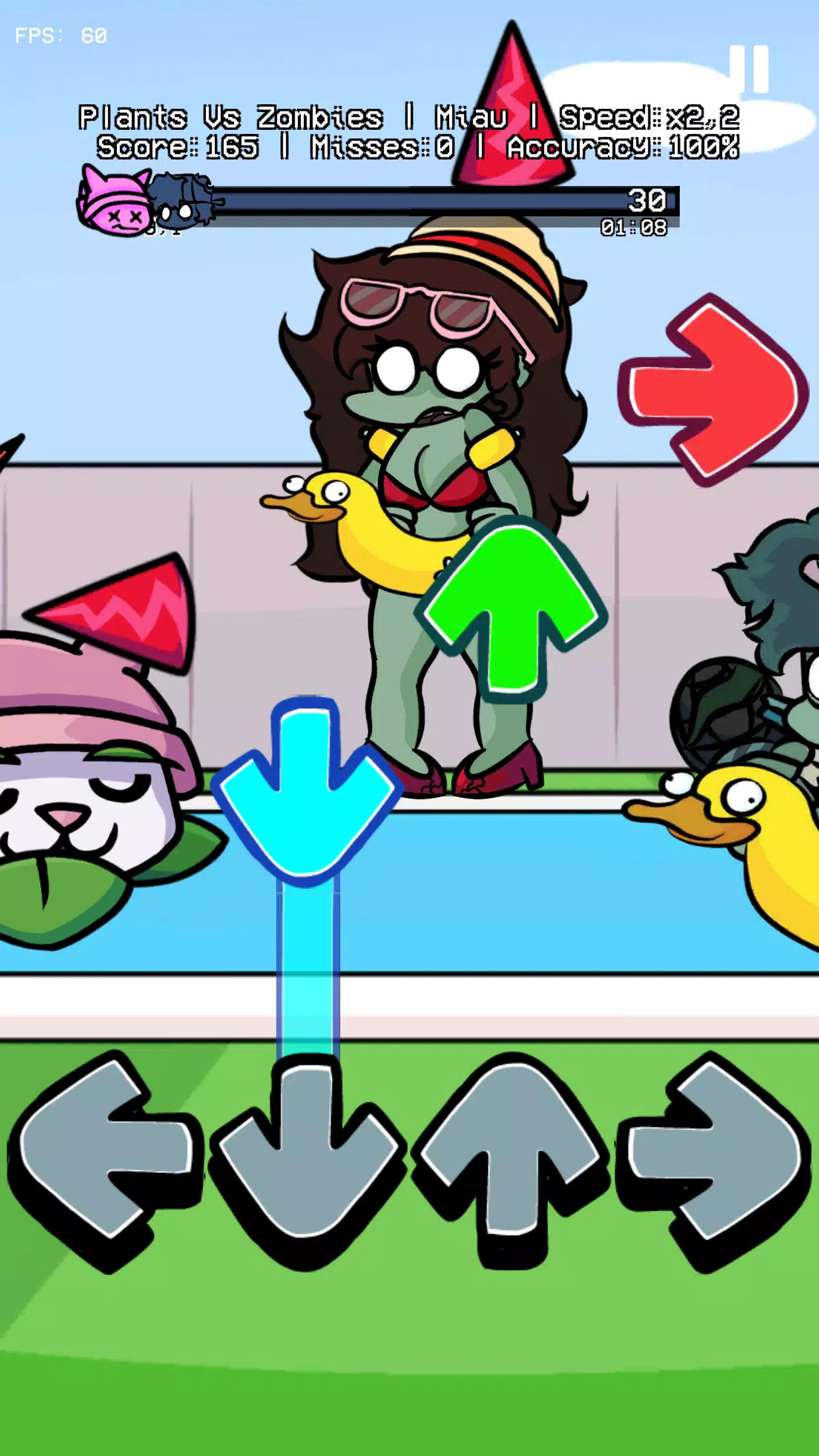 Plants vs Rappers Beat Battles Screenshot 1