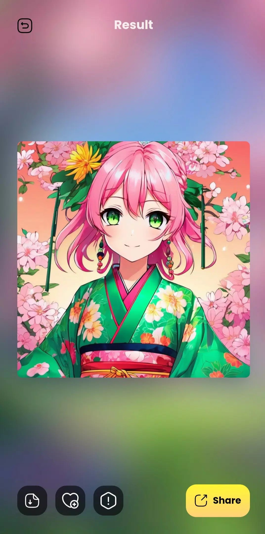 Anime Art Generator - AI Anime Captura de pantalla 4