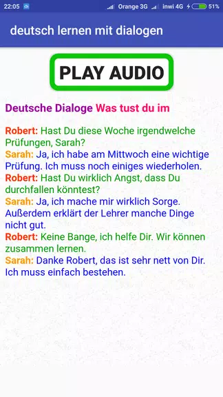 deutsch lernen durch hören  A1 Capture d'écran 2