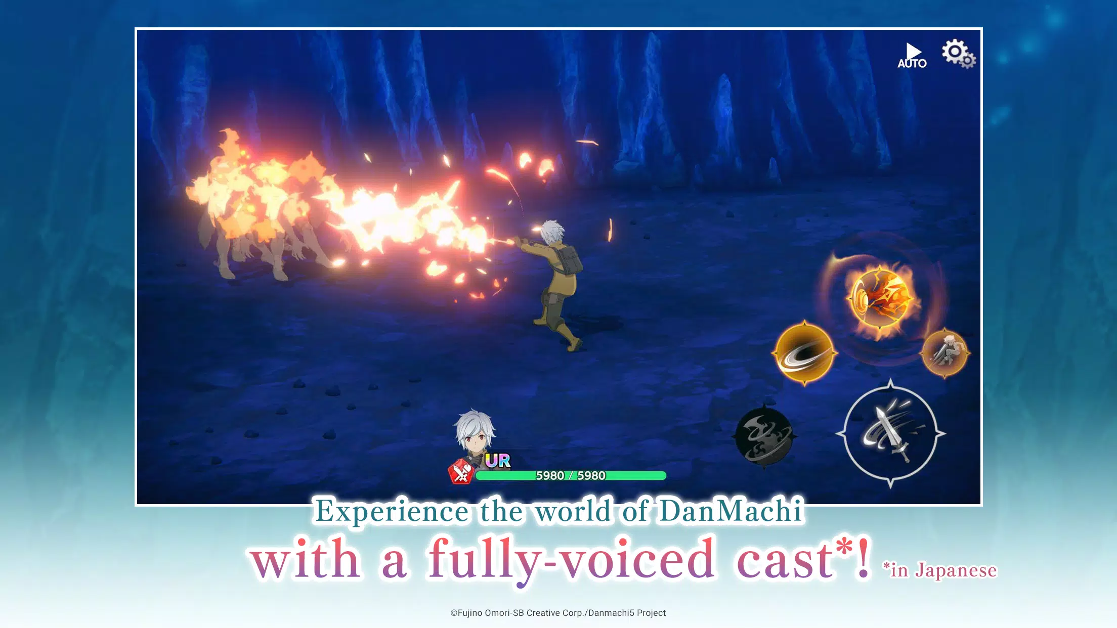 DanMachi BATTLE CHRONICLE Tangkapan skrin 3