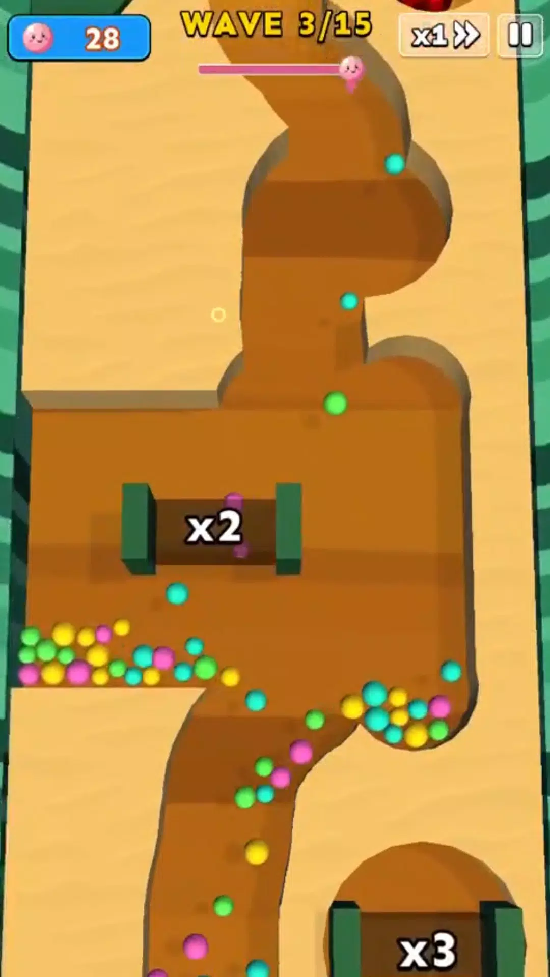 Sandball Hero Ảnh chụp màn hình 1