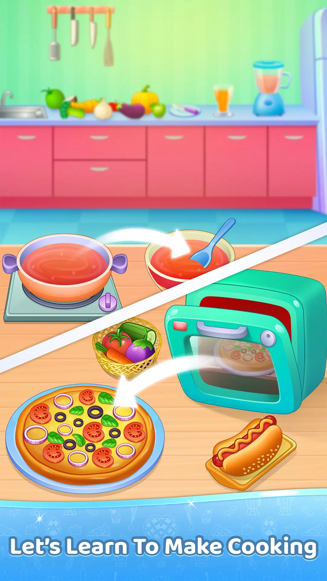 Kitchen Set: Toy Cooking Games Schermafbeelding 4