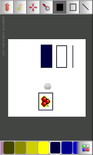 Pixel Art editor Tangkapan skrin 3