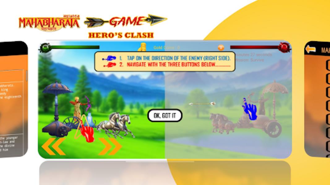 Mahabharata Game: Hero Schermafbeelding 1