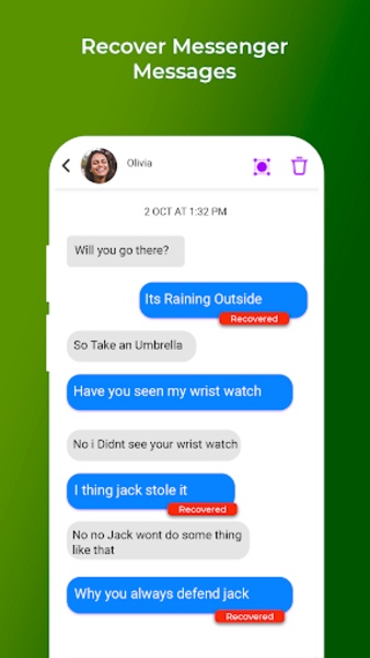 All Recover Deleted Messages Zrzut ekranu 3