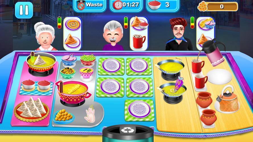 Gujarati Food Cooking Games Schermafbeelding 2