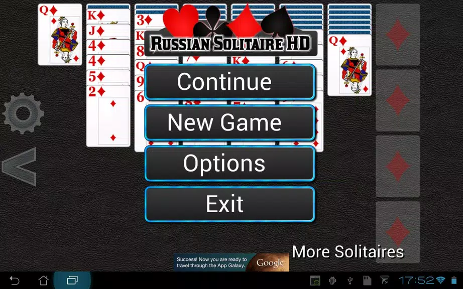 Russian Solitaire HD Скриншот 1