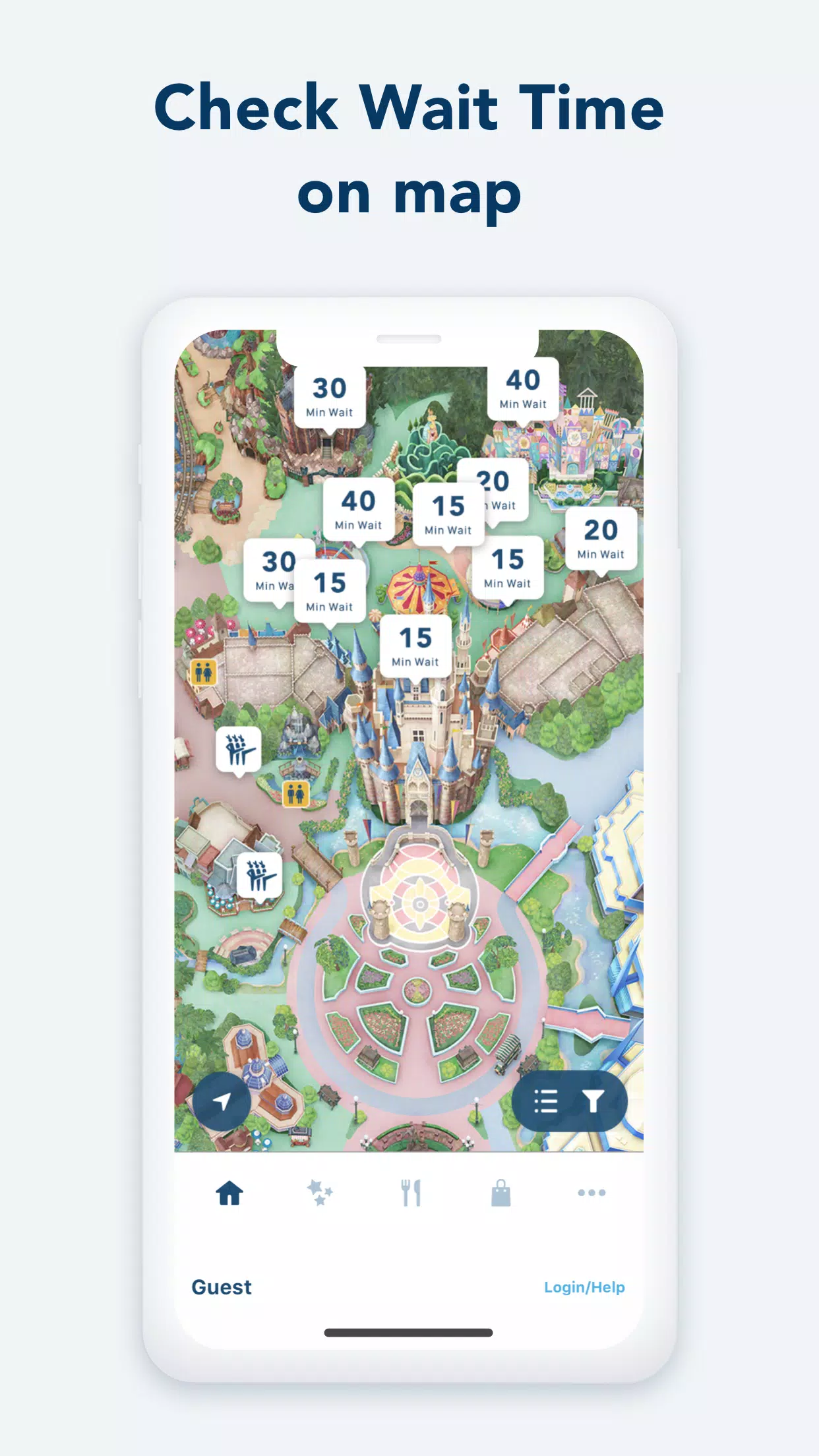 Tokyo Disney Resort App Screenshot 1