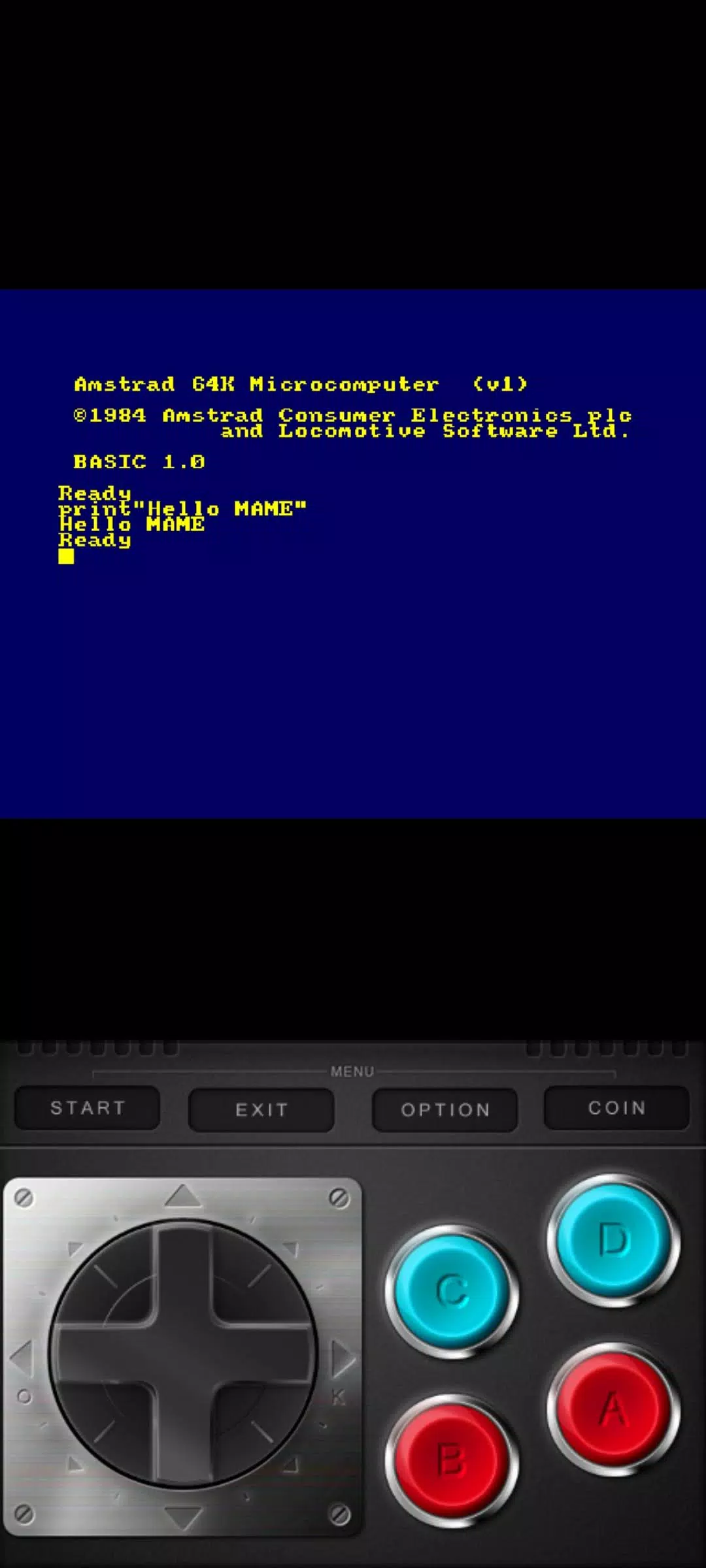 MAME4droid  2024 (0.270) Capture d'écran 4