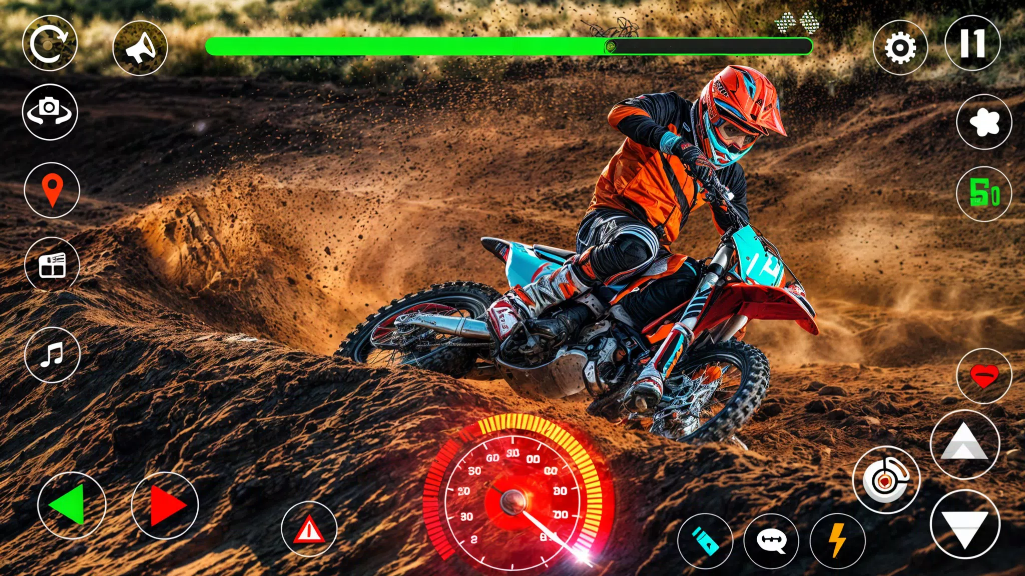 Motocross Dirt Bike Racing 3D スクリーンショット 4