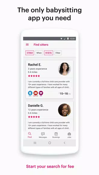 Sittercity: Find Child Care Screenshot 1