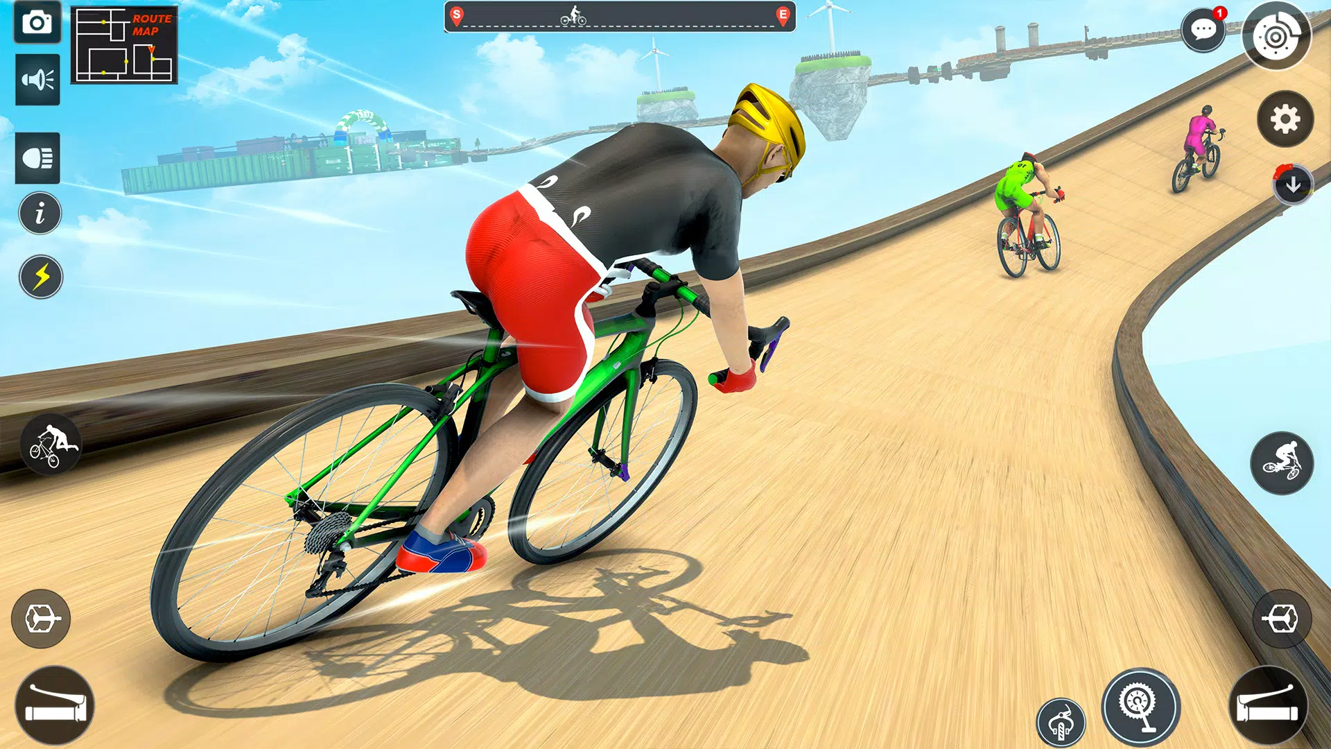 BMX Cycle Stunt Game 3D スクリーンショット 2