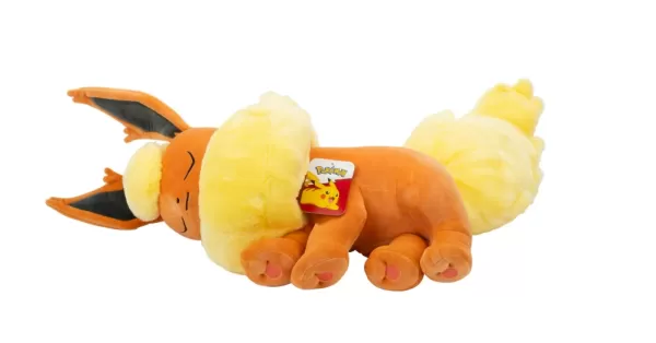 Flareon endormi en peluche en stock chez Walmart pour 30 $