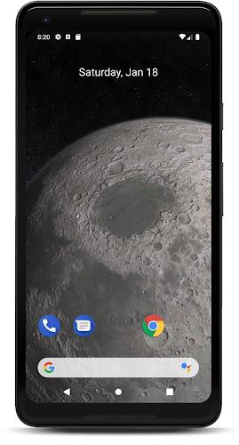 Moon 3D Live Wallpaper應用截圖第1張