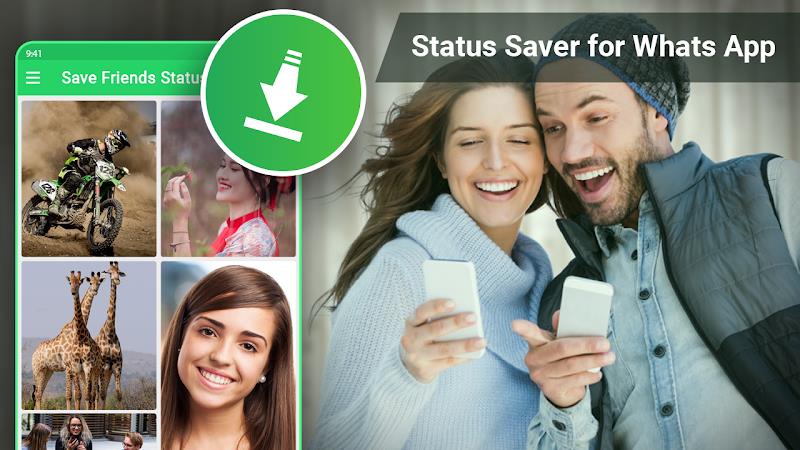 Schermata Save Status, Story Saver 1