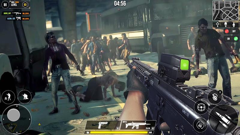 Dead Zombie Survival Shooter ဖန်သားပြင်ဓာတ်ပုံ 3