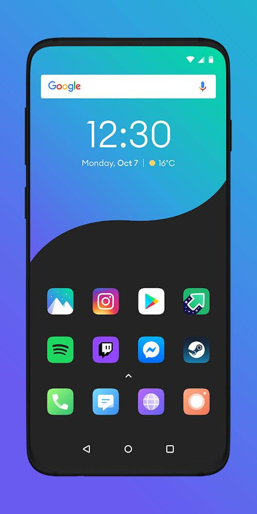 Borealis - Icon Pack Mod Tangkapan skrin 1