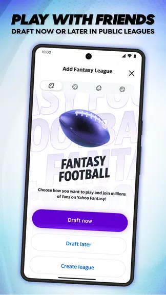 Yahoo Fantasy: Football & more Screenshot 2