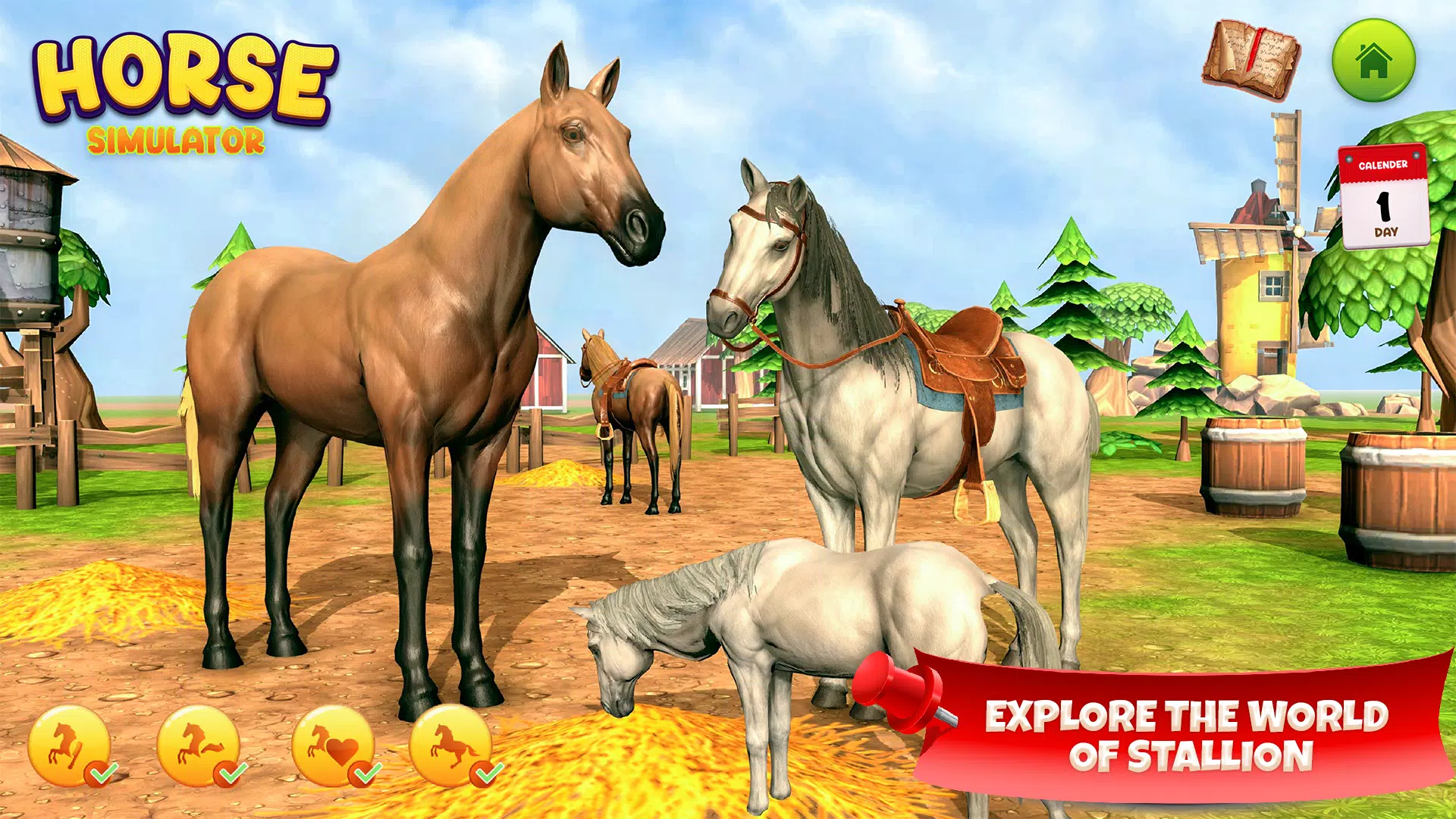 Horse Simulator Family Game 3D Screenshot 4