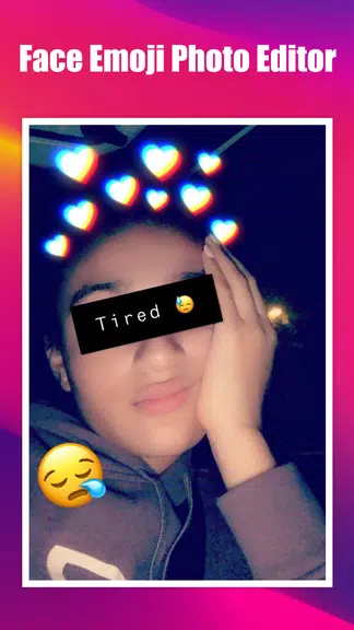 Face Emoji Photo Editor Screenshot 2