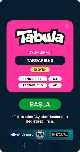 Tabula -Tabu Kelime Oyunu 2024 Captura de pantalla 2