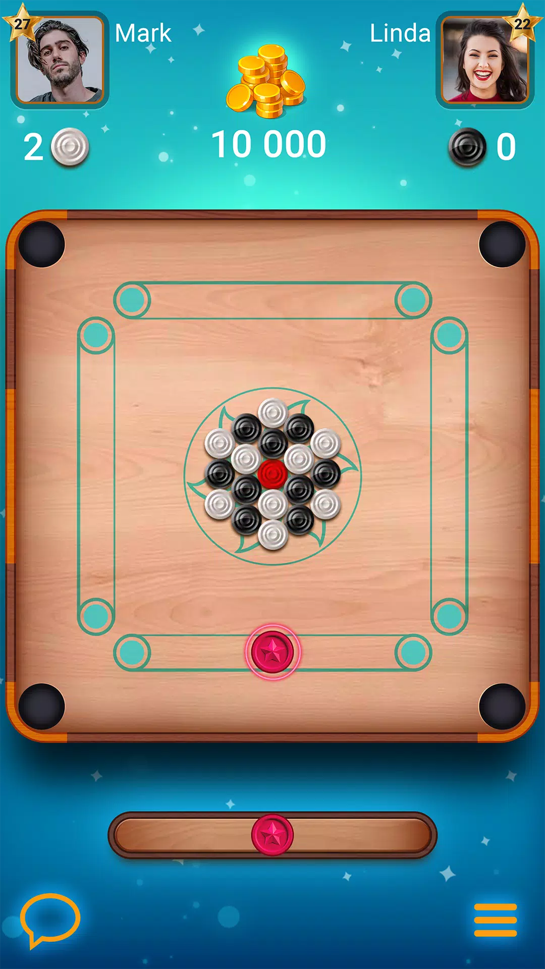 Carrom Lure - billar de disco Captura de pantalla 3