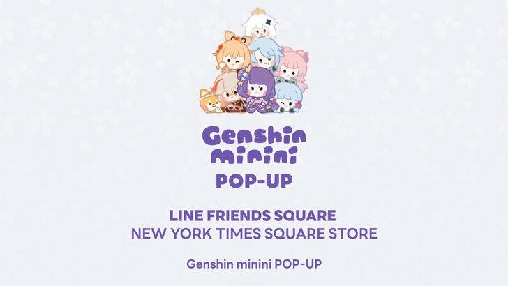 NYC'ye Gelecek Genshin Minini pop-up mağazası