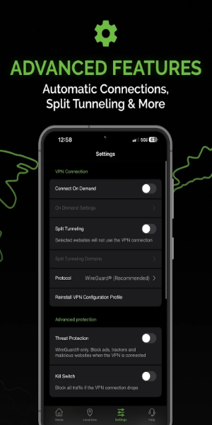 IPVanish: VPN Location Changer Mod Zrzut ekranu 3