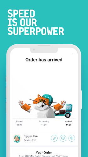 BAEMIN - Food delivery app Captura de pantalla 3