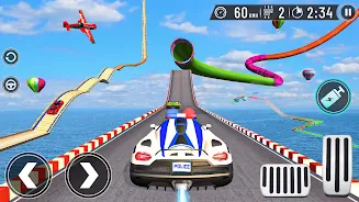 Car Games: Stunts Car Racing Schermafbeelding 2