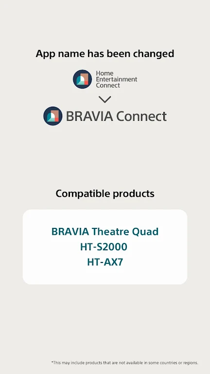 Sony | BRAVIA Connect Ảnh chụp màn hình 1