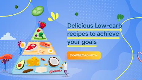Low carb recipes diet app 스크린샷 1