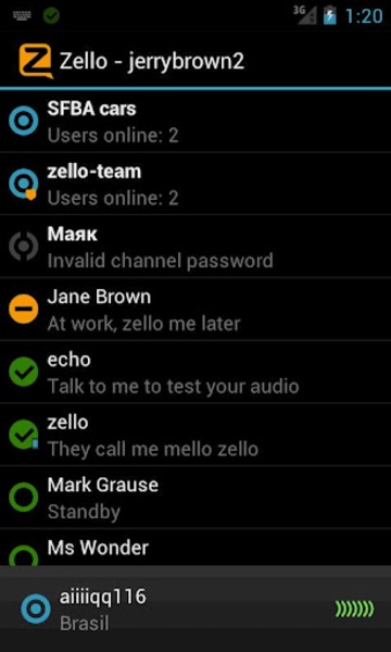 Zello Walkie Talkie স্ক্রিনশট 4