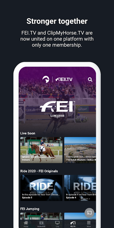 ClipMyHorse.TV & FEI.TV Ekran Görüntüsü 3