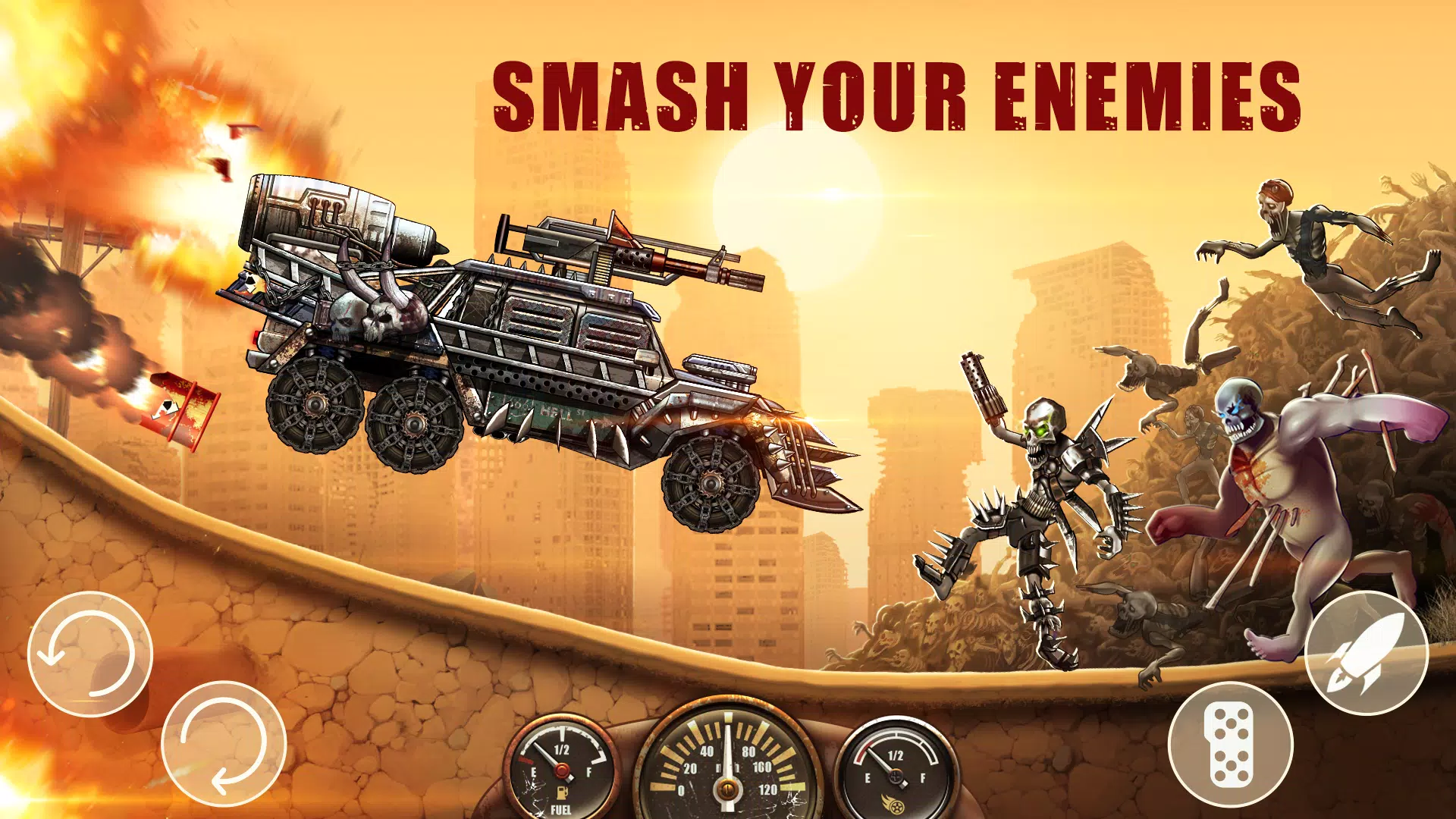 Zombie Hill Racing 스크린샷 3