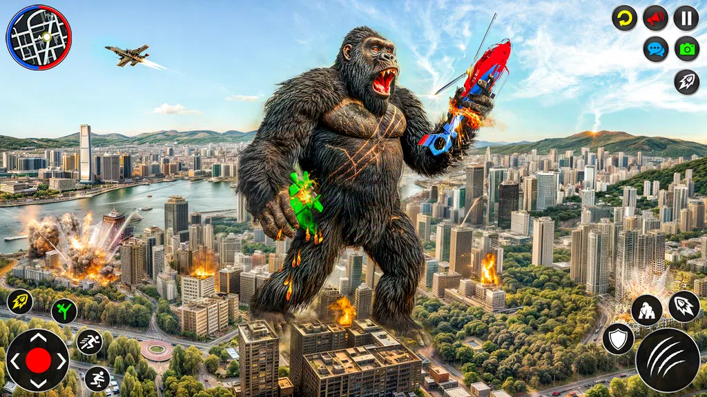 King Kong Gorilla City Attack Schermafbeelding 1