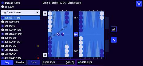 Backgammon Galaxy Tangkapan skrin 2