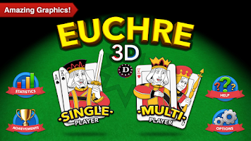 Euchre 3D ဖန်သားပြင်ဓာတ်ပုံ 3