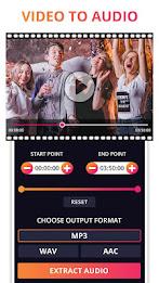 Audio Extractor : Extract, Tri Schermafbeelding 1