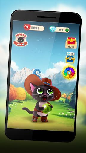 Fruity Cat: bubble shooter! Captura de tela 3