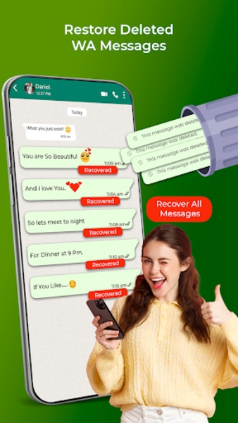 All Recover Deleted Messages Zrzut ekranu 4