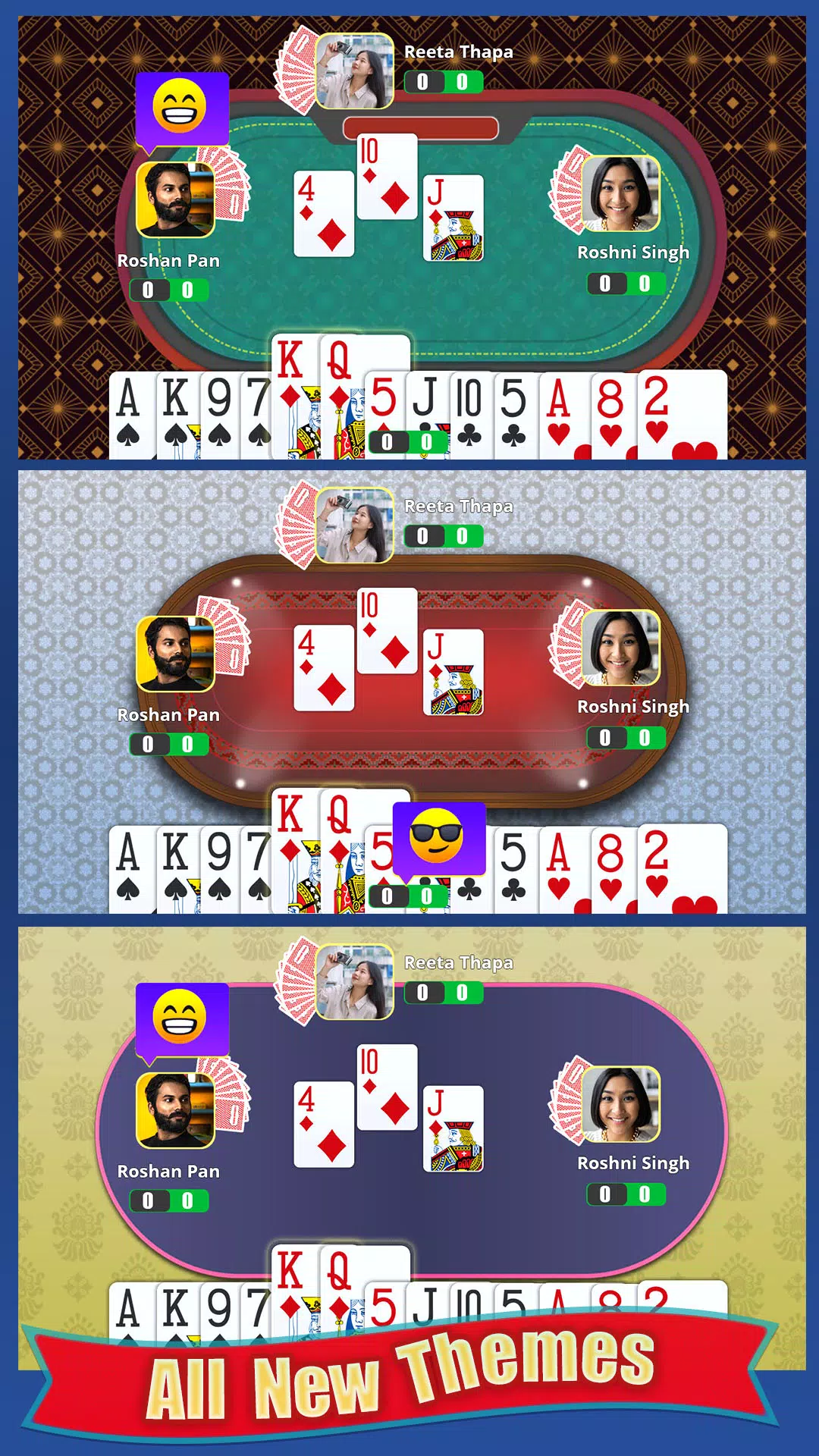 Call Break Online Card Game Tangkapan skrin 2